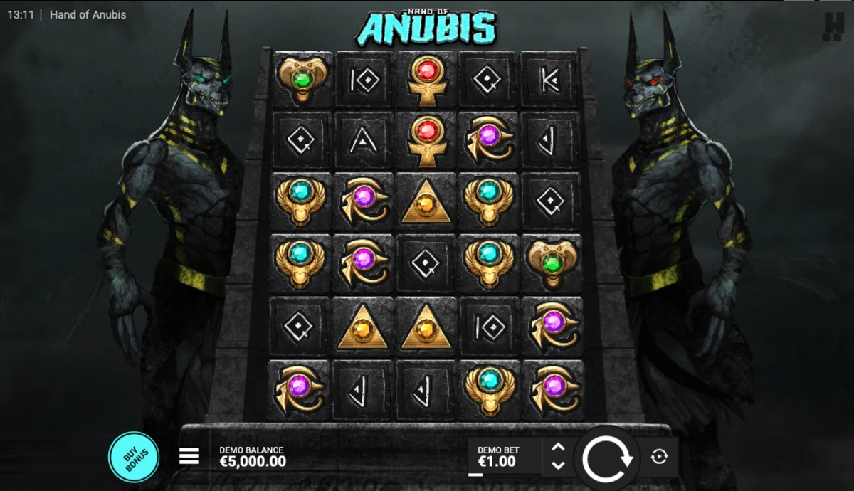 Слот Hand of Anubis демо